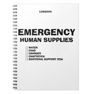 Emergency Human Supplies Notitieboek