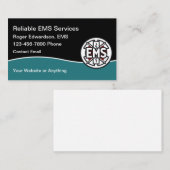 Emergency Medical Services Driver Visitekaartje (Voorkant / Achterkant)