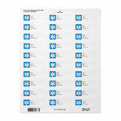 Emergency Medical Services Highway Sign Etiket (Full Sheet)