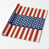 Emergency Medical Worker Tribution USA Vlag - EMT Cadeaupapier (Uitgerold)