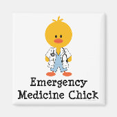 Emergency Medicine Chick Magnet (Voorkant)