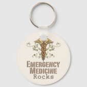 Emergency Medicine Rocks Sleutelhanger (Voorkant)