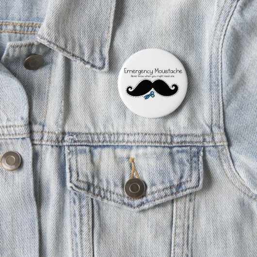 Emergency moustache ronde button 5,7 cm (In situ)