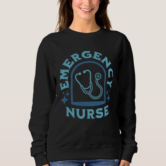 Emergency Nurse and ED Tech Emergency Department Trui (Voorkant)