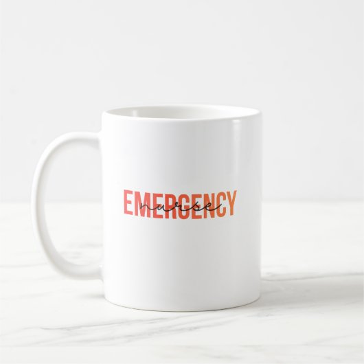 Emergency Nurse Koffiemok (Links)