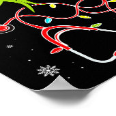 Emergency Room Christmas Er Crew Nurse Xmas Holida Poster (Hoek)