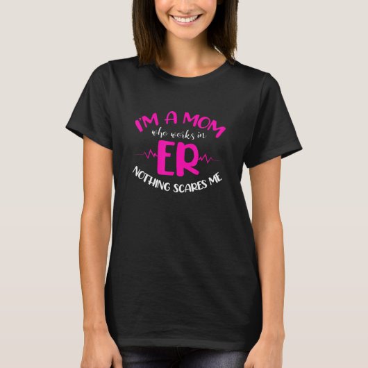 Emergency Room ER Nurse Emergency Department T-shirt (Voorkant)