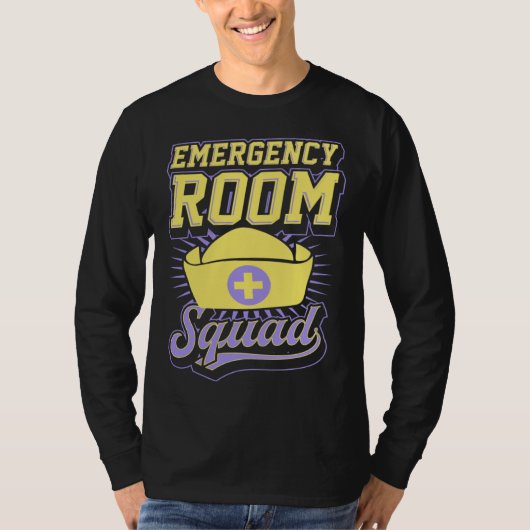 Emergency Room Squad Matching ER Nurse Crew  1 T-shirt (Voorkant)