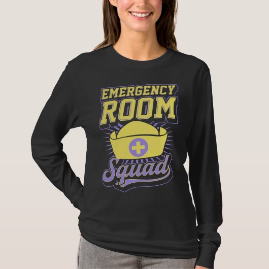 Emergency Room Squad Matching ER Nurse Crew 1 T-shirt (Voorkant)