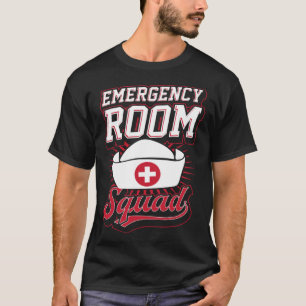 Emergency Room Squad Matching ER Verpleegkundige C T-shirt