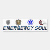 Emergency Soul Bumpersticker (Voorkant)