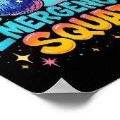 Emergency Squad New Year 2026 Medical Crew Nurse E Poster (Hoek)