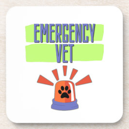 Emergency Vet – Veterinary Emergency Design Bier Onderzetter