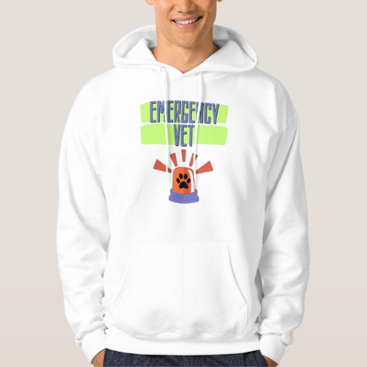 Emergency Vet – Veterinary Emergency Design Hoodie (Voorkant)