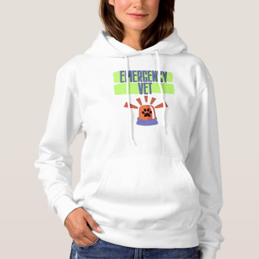 Emergency Vet – Veterinary Emergency Design Hoodie (Voorkant)