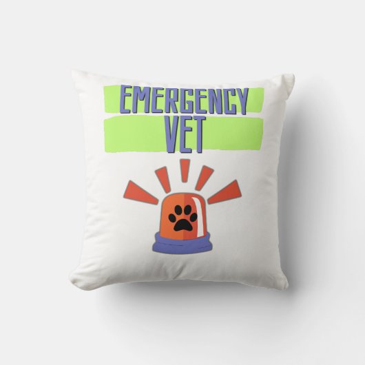 Emergency Vet – Veterinary Emergency Design Kussen (Voorkant)