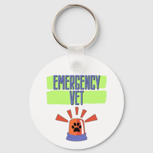 Emergency Vet – Veterinary Emergency Design Sleutelhanger (Voorkant)