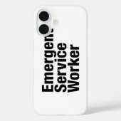 Emergent Service Worker Case-Mate iPhone Case (Achterkant)