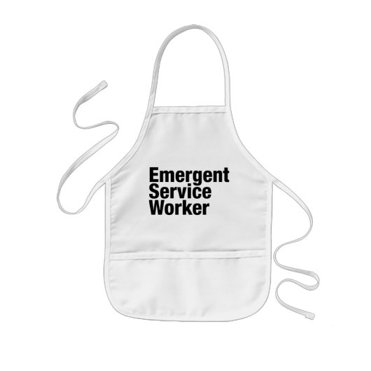 Emergent Service Worker Kinder Schort (Voorkant)