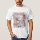 Emerging Spath Lily T-shirt (Voorkant)