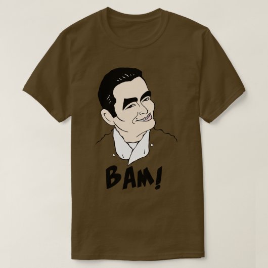 EMERIL LAGASSE BAM FAN ART T-shirt (Design voorkant)