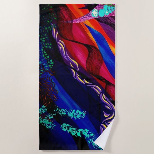 EMERSIE VAN Christèle Chabrette Strandlaken (Voorkant)