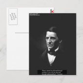 Emerson "Begrip" Vredes Citaat Cadeaus & Kaarten (Voorkant / Achterkant)