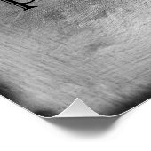 Emerson Citaat - Laat een spoor achter - kunstprin Poster (Hoek)