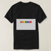 Emerson College Pride T-shirt (Design voorkant)