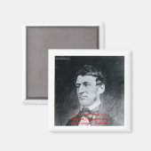 Emerson "Creed the Deed" — Giften van het citaat v Magneet (Voorkant / Achterkant)