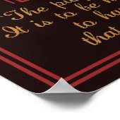 Emerson - Doel van het leven Poster (Hoek)