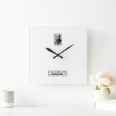 Emerson (George) Clock Vierkante Klok (Huis)