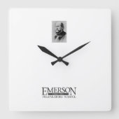 Emerson (George) Clock Vierkante Klok (Voorkant)