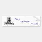 Emerson (George) Weird Bumpersticker (Voorkant)