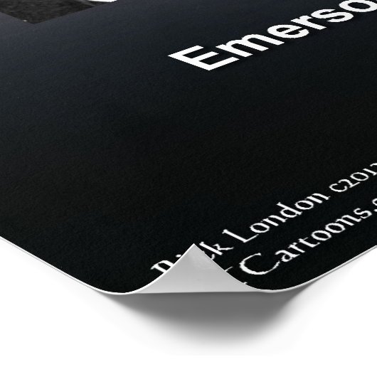 Emerson & het Poster van de Funny Lake (Hoek)