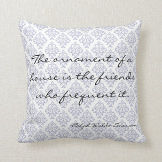 Emerson Home Literary Decorative Quote Pillow Kussen