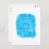  Emerson Inspirerend Courage Quote Briefkaart (Voorkant / Achterkant)