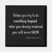  Emerson Inspirerend Groei Mastery Quote Magneet (Voorkant)