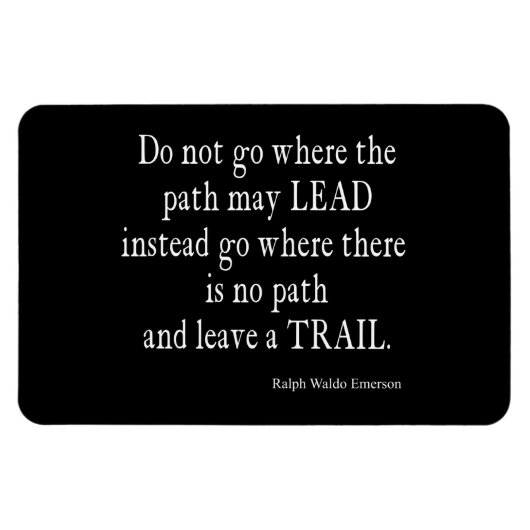  Emerson Inspirerend Leadership Quote Magneet (Horizontaal)