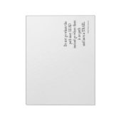 Emerson Inspirerend Leadership Quote Notitieblok (Linkerzijde)