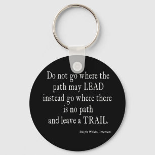  Emerson Inspirerend Leadership Quote Sleutelhanger