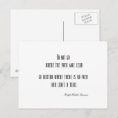  Emerson Inspirerend Quote  Briefkaart (Voorkant / Achterkant)