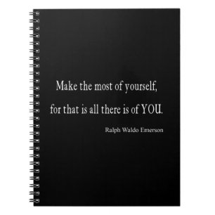  Emerson Inspirerend Quote -  Notitieboek