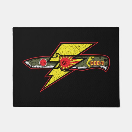 Emerson Knives CQC-7 Kamikaze Zero Golf Handdoek B Deurmat (Voorkant)