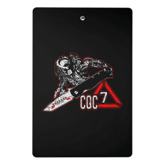 Emerson Knives CQC-7 Predator White Golf Towel not Mini Klembord