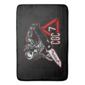 Emerson Knives CQC-7 Predator White Golf Towel Pla Badmat (Voorkant Verticaal)