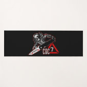 Emerson Knives CQC-7 Predator White Golf Towel Yogamat (Voorkant (horizontaal))