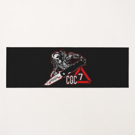 Emerson Knives CQC-7 Predator White Golf Towel Yogamat (Voorkant (horizontaal))