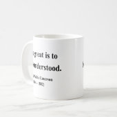 Emerson Quote 11a Koffiemok (Voorkant links)