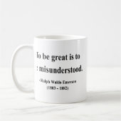 Emerson Quote 11a Koffiemok (Links)